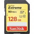 SDXC 128 Gb SanDisk Class 10 Extreme UHS-I (U3) R/W 90/60MB/s 